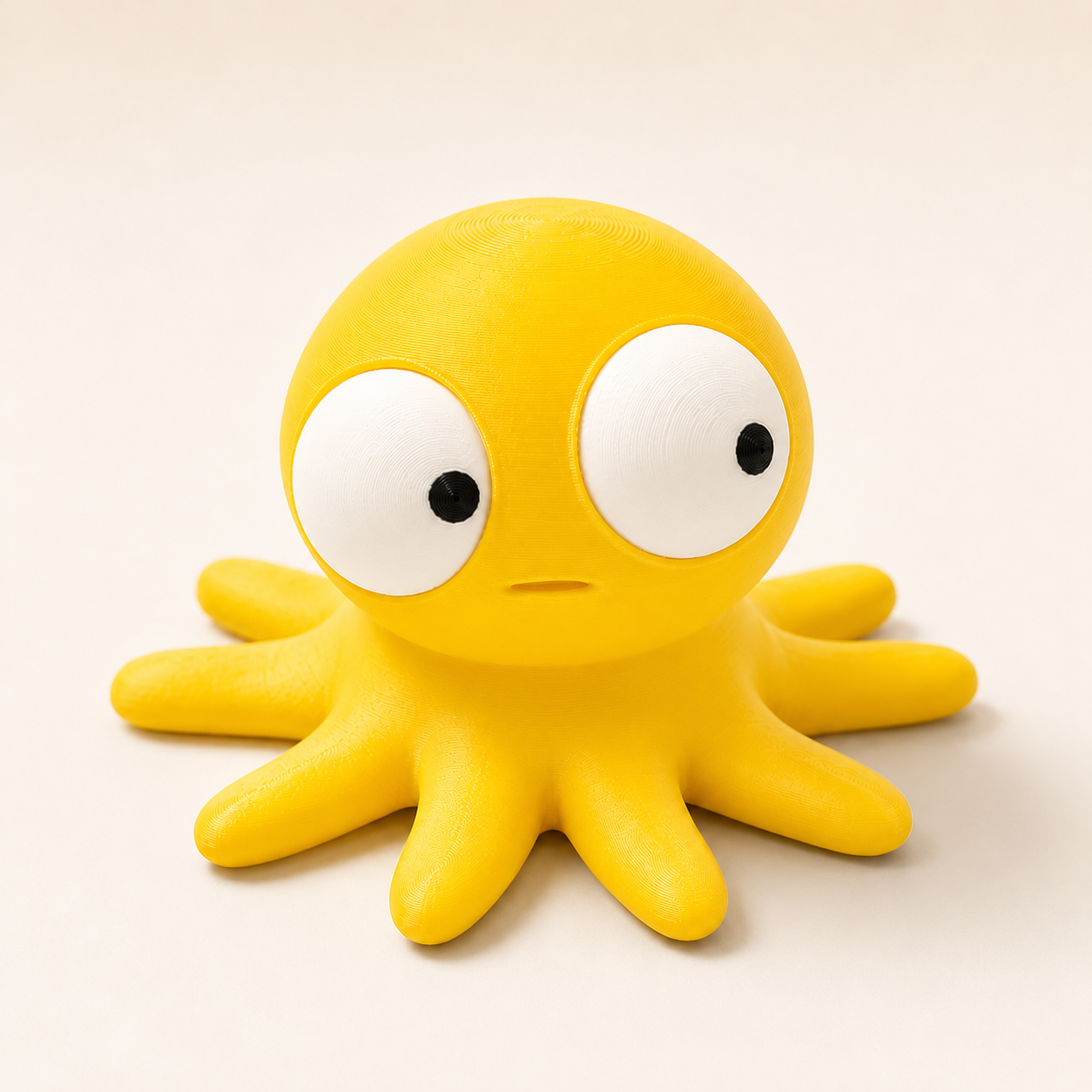 Goofy Oktopus | Süße 3D-gedruckte Sammelfigur – VantaVice - VantaVice