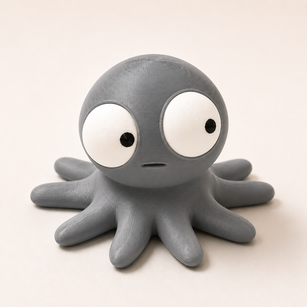 Goofy Oktopus | Süße 3D-gedruckte Sammelfigur – VantaVice - VantaVice
