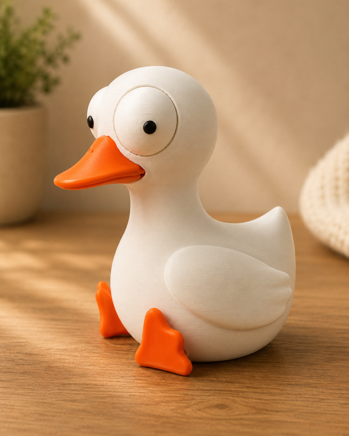 Goofy Gans | Süße 3D-gedruckte Sammelfigur – VantaVice - VantaVice