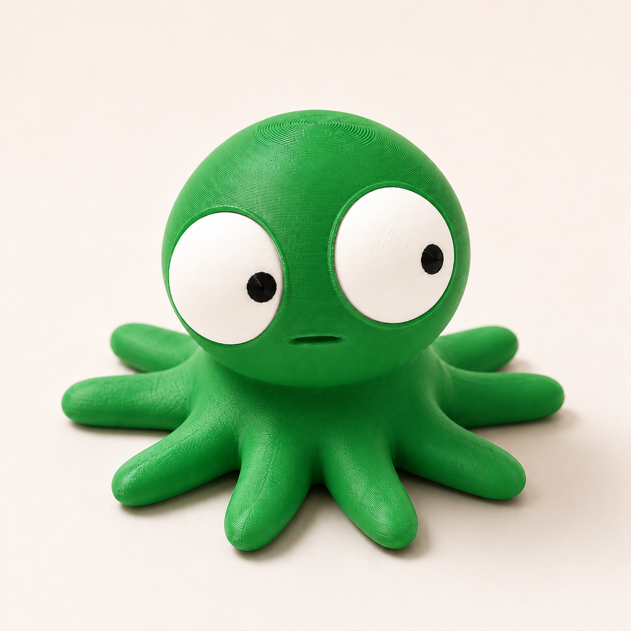 Goofy Oktopus | Süße 3D-gedruckte Sammelfigur – VantaVice - VantaVice
