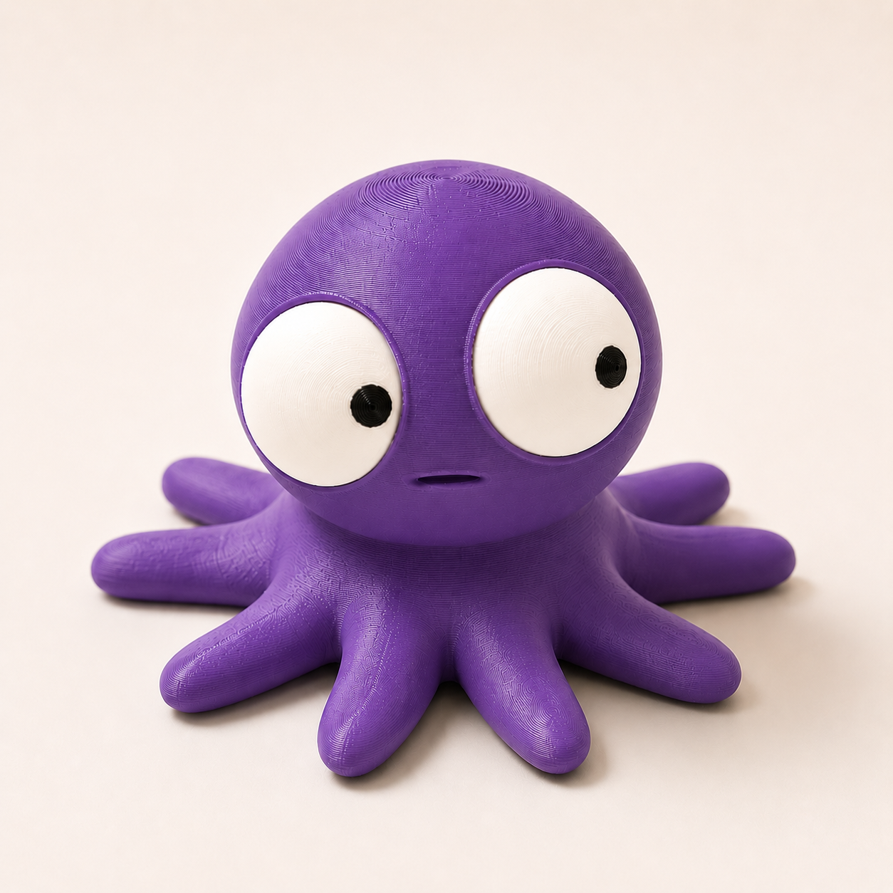 Goofy Oktopus | Süße 3D-gedruckte Sammelfigur – VantaVice - VantaVice