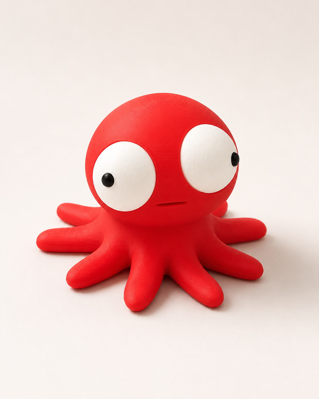 Goofy Oktopus | Süße 3D-gedruckte Sammelfigur – VantaVice - VantaVice