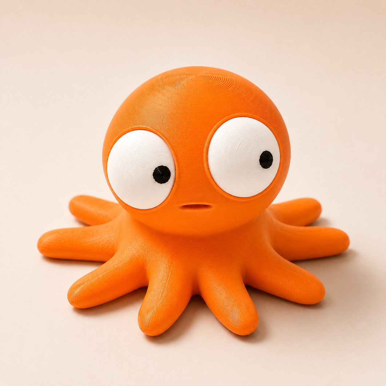 Goofy Oktopus | Süße 3D-gedruckte Sammelfigur – VantaVice - VantaVice