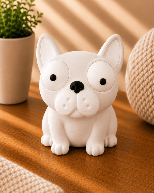 Goofy Französische Bulldogge I Süße 3D-gedruckte Sammelfigur - VantaVice - VantaVice